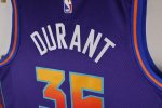 NBA 35 Durant Phoenix Suns 23-24 city Maillot Violet imprimé